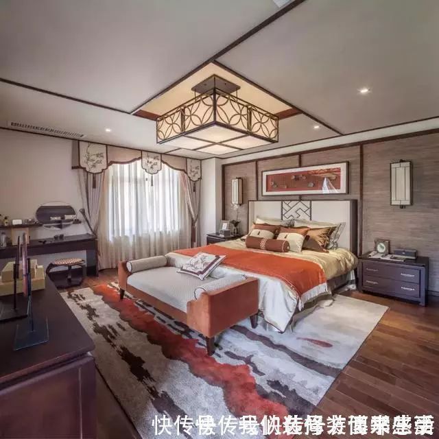 设计|新中式别墅设计,落落大方,袅袅炊烟树外饶,一抹写意浅墨清韵