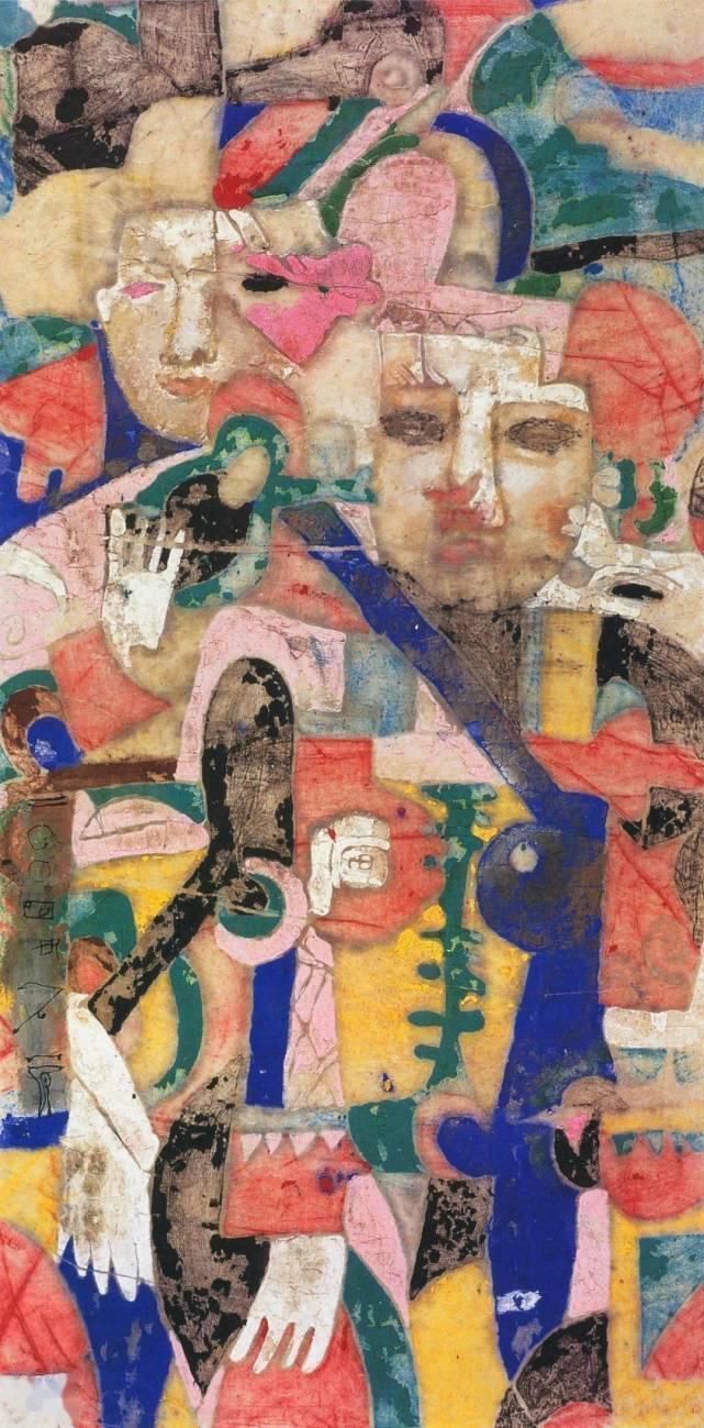 北京荣宝#此人被誉“当代画圣”,书画作品卖28万,网友:鬼画符,看不懂