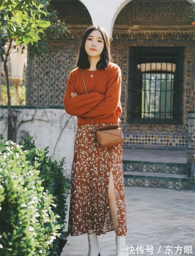 搭配 秋天穿迷笛裙搭什么上衣?教你优雅又时髦的“穿搭方案”,好美