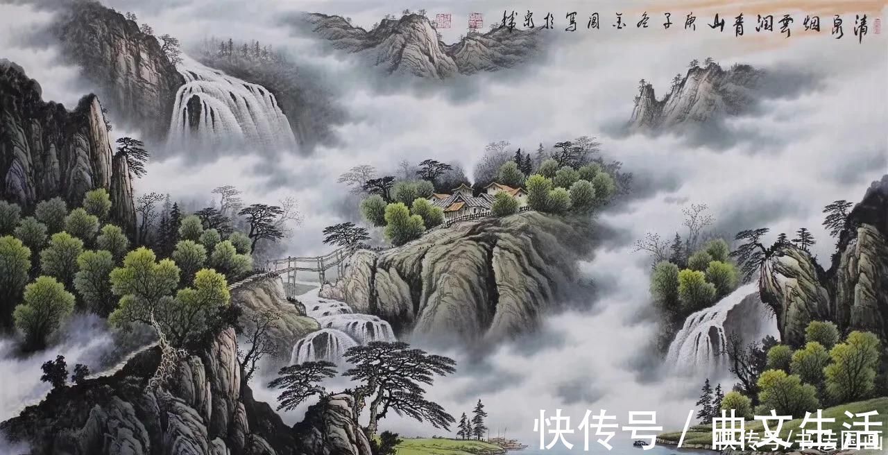 多福，静雅，牡丹，观海听涛，鸿运当头！书法定制国画收藏《多福，静雅，牡丹，观海听涛，鸿运当头》