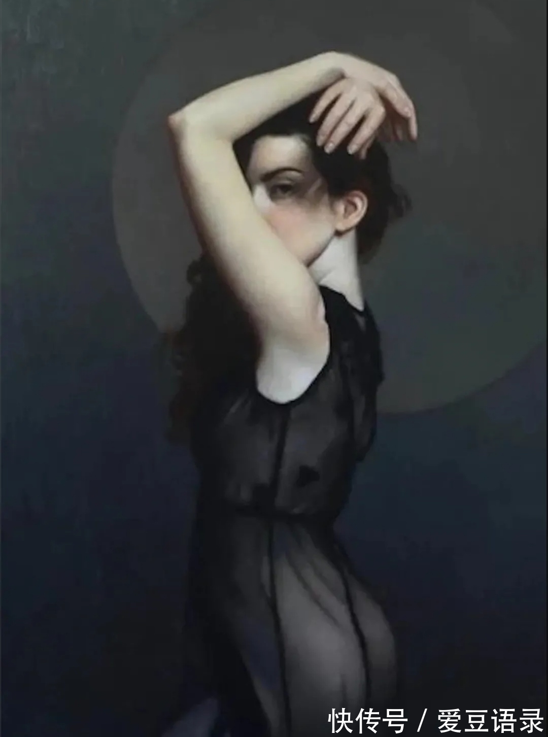 学院派&他的油画端庄典雅,极简风格却意蕴深远