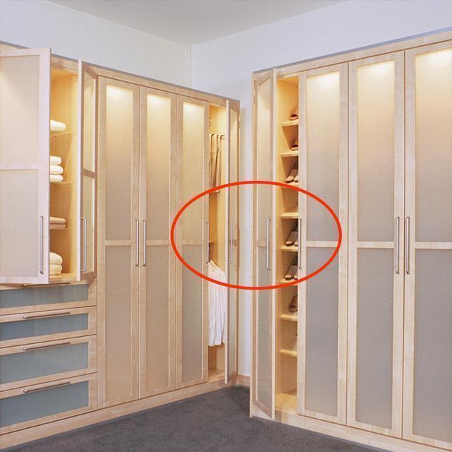 推拉门|越来越多人衣柜都不装推拉门了,现在流行装这种,回家我也这样装