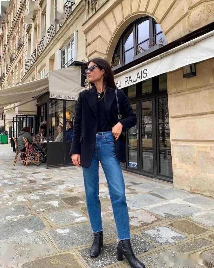 短靴|牛仔裤+短靴，也可以很飒！！