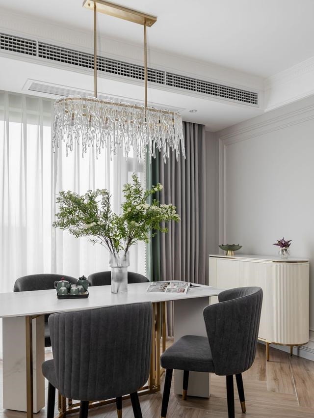 全屋|她真的很明智，新家选择美式与轻奢结合，室内简洁优雅，太喜欢了！