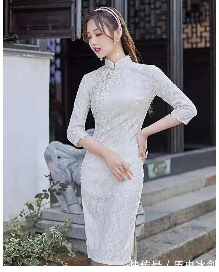 姑娘 如何挑选适合自己的旗袍?两个小妙招教你,年轻女孩也能穿旗袍!