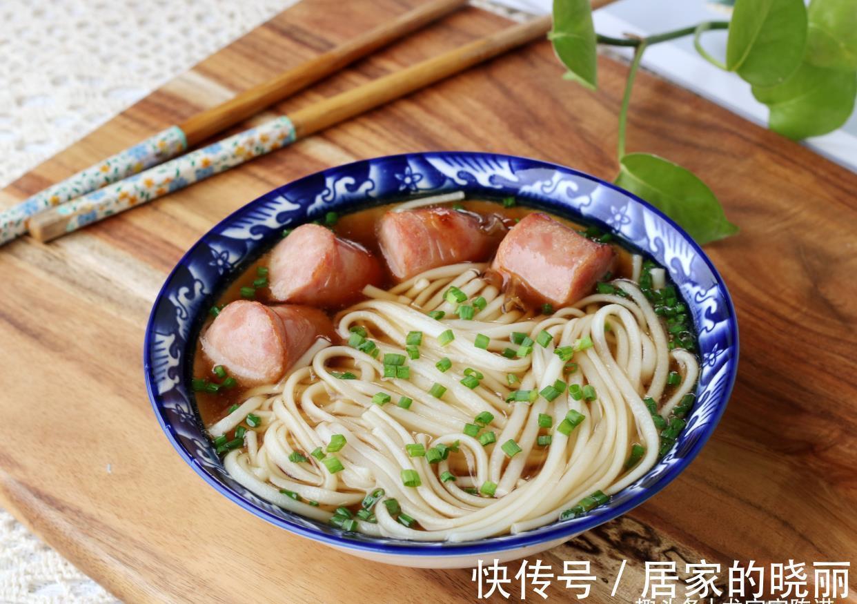 羡慕|早餐只有这碗阳春面，发朋友圈却人人羡慕，网友：可以享福了
