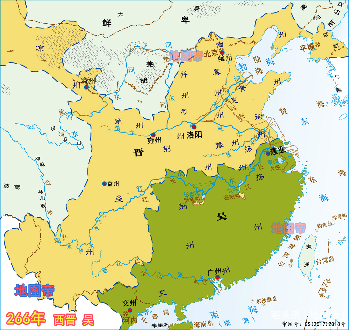 东吴|东吴和晋地盘差不多，为何三个多月就被灭了