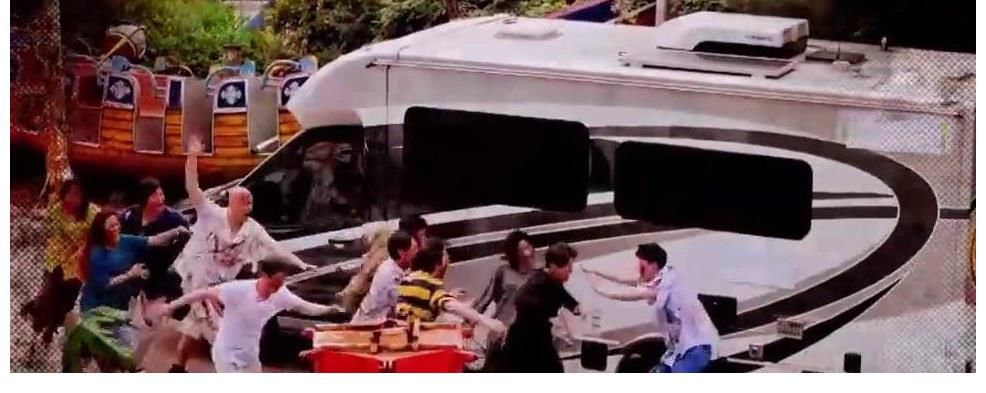 看到金鐘國被車撞的視頻后，哈哈說話都結巴了，RM番外篇真會玩