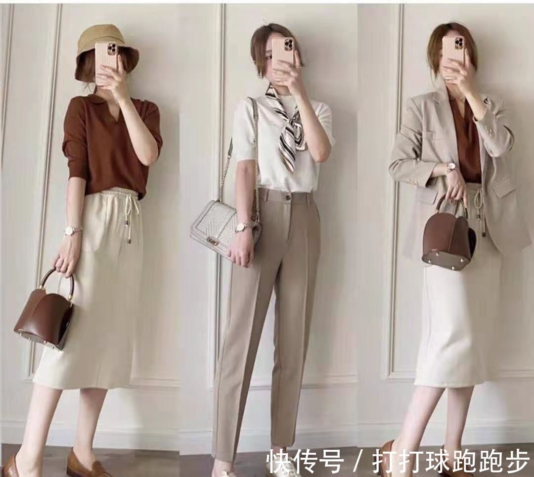 优雅 初秋了,上班通勤穿搭没灵感分享27套职场Look,优雅又体面!