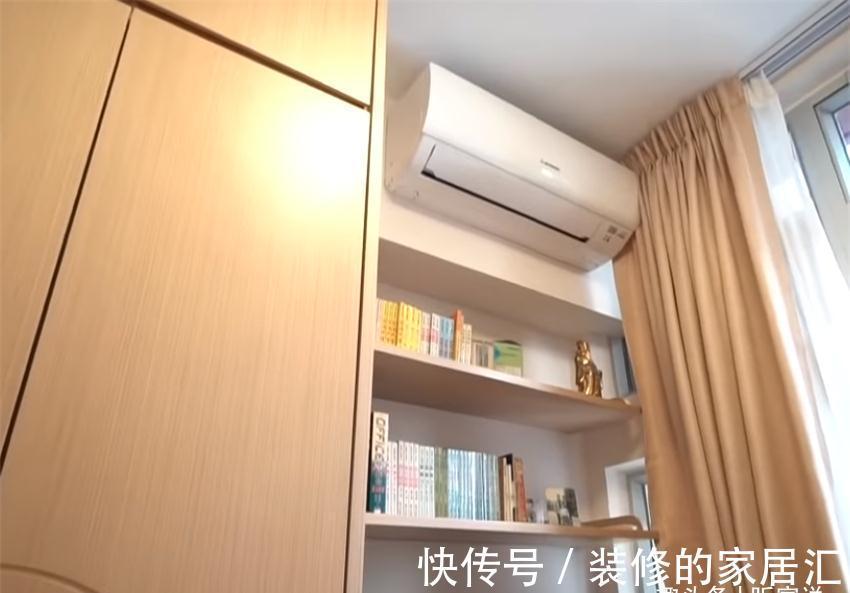 收纳|退休夫妇买下35㎡养老房，一室改两室，将蜗居变成温馨中式家