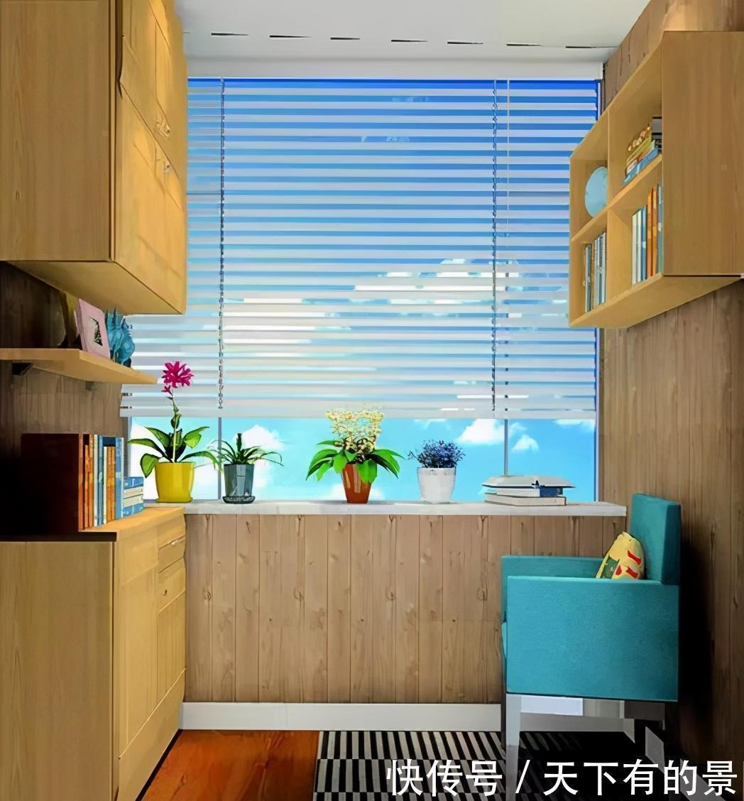 工作室|新邻居把阳台这样装,真是太实用了,整个小区都纷纷来效仿!