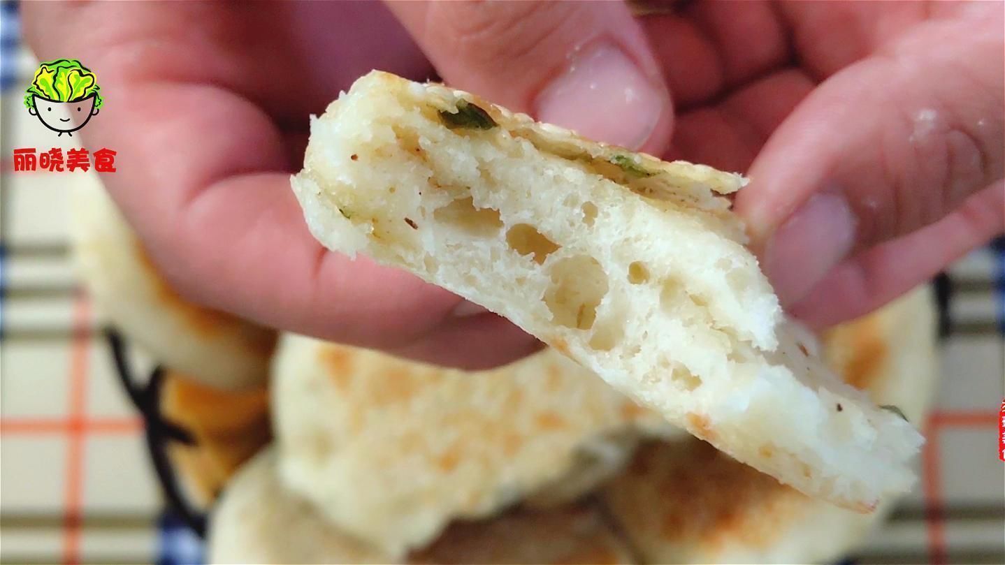 油酥|烙饼一定要软,别下手和面,教你凉了也不硬的葱花饼,真的太香了