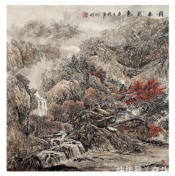 中国华夏万里行书画家协会|国家一级美术师邬小明——作品风骨峭峻 遒劲雄奇