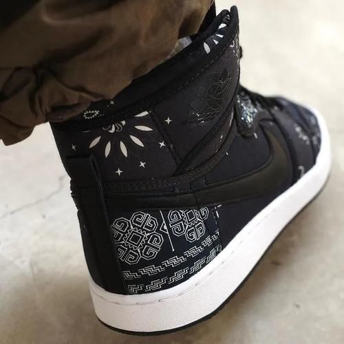 究竟是“老北京布鞋”还是腰果花优质设计？AJ1“Paisley”上脚图更新