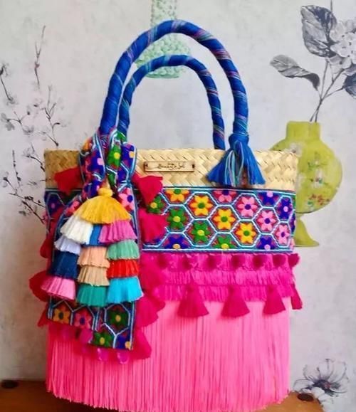 再丑的包包都能用流苏拯救，闲置旧包这样改造，比新买的还美