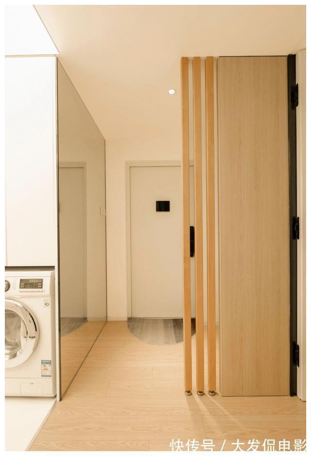 主卧|59㎡“一字户型”布局完美,四口之家住也不挤,值得学习!