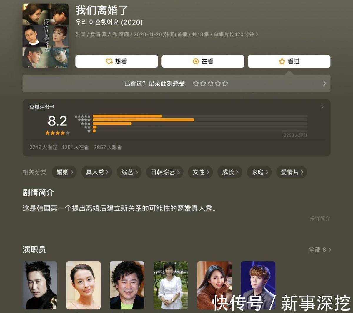 综艺|国内首档离婚综艺官宣,看清明星阵容后:我一定要追