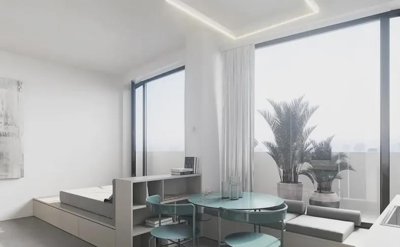 闭塞|29㎡二人居,一室一厅舒适自在,再来个衣帽间,这才是生活