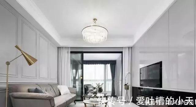 玄关柜|137平后现代风装修，轻奢大气，时尚灰白色也可以如此完美