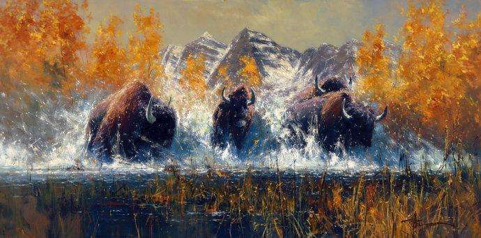 罗伯特#澳大利亚画家罗伯特 黑根(Robert Hagan )作品欣赏