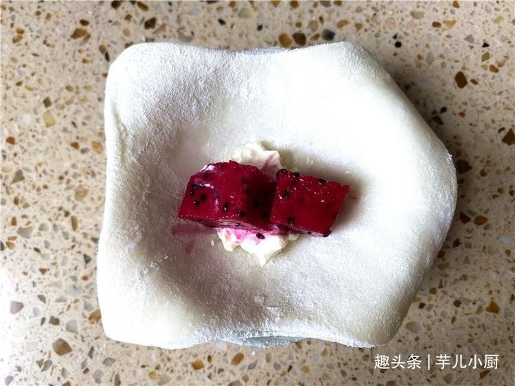 雪媚娘皮|七夕节,教你做一款网红水果甜点!做法简单又好吃!“甜”到心里