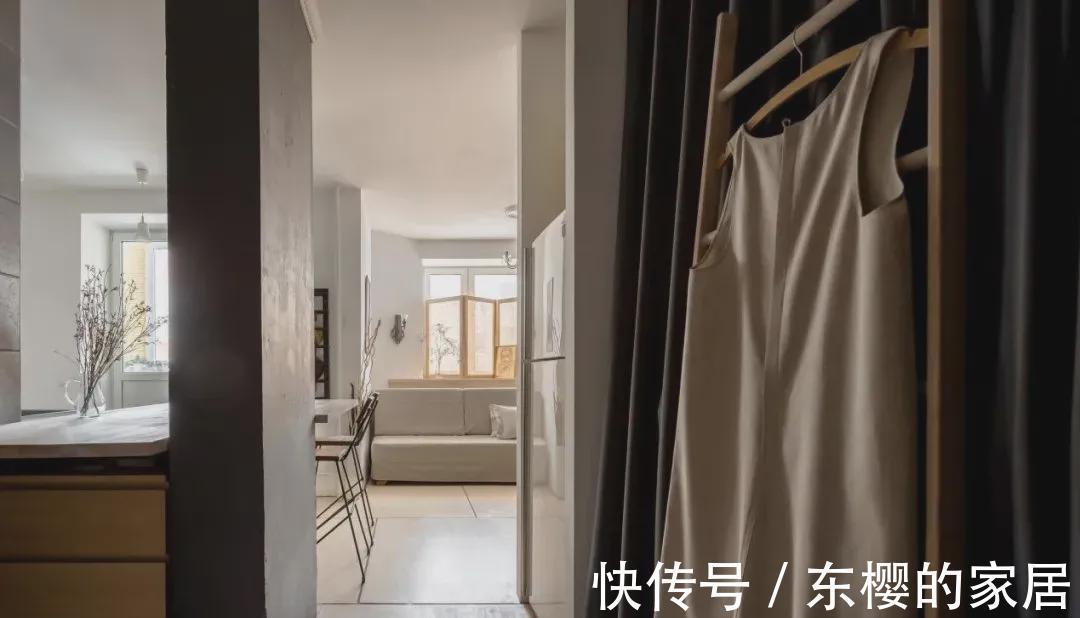 玄关|44平小户型的非凡设计:4.4㎡的卧室,7.7㎡的玄关,比谁都舒服