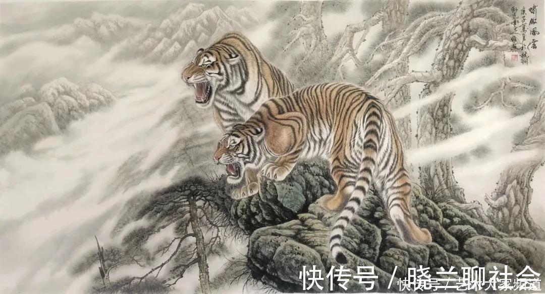 胡润&中国当代最具代表性艺术家——吕维超动物画作品赏析