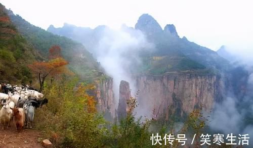 悬崖|除了郭亮村，南太行还有很多悬崖村落，并且不收门票