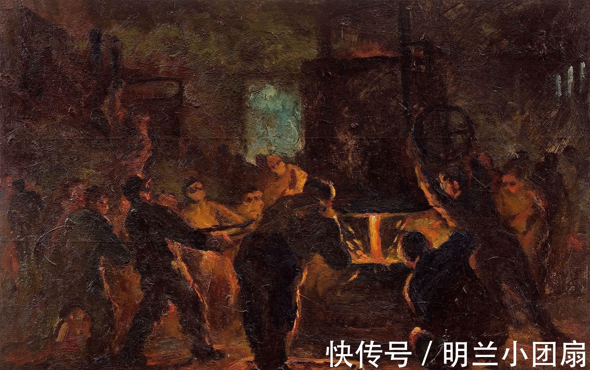 桃花林!怀旧50年代的画里中国(12)