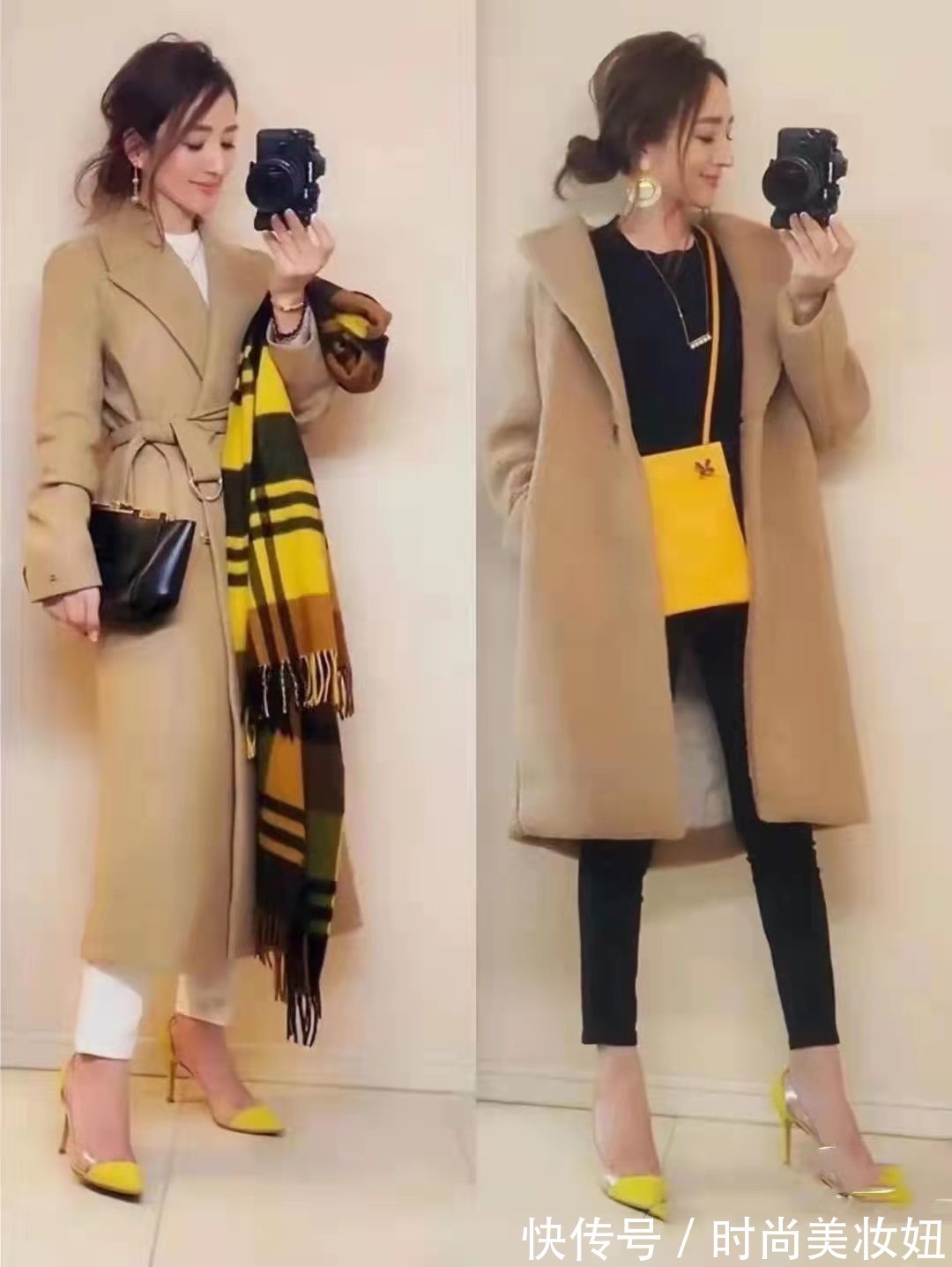 红色大衣|上年纪的女人别穿红色大衣,这4种“高级色”,随便穿都很大气