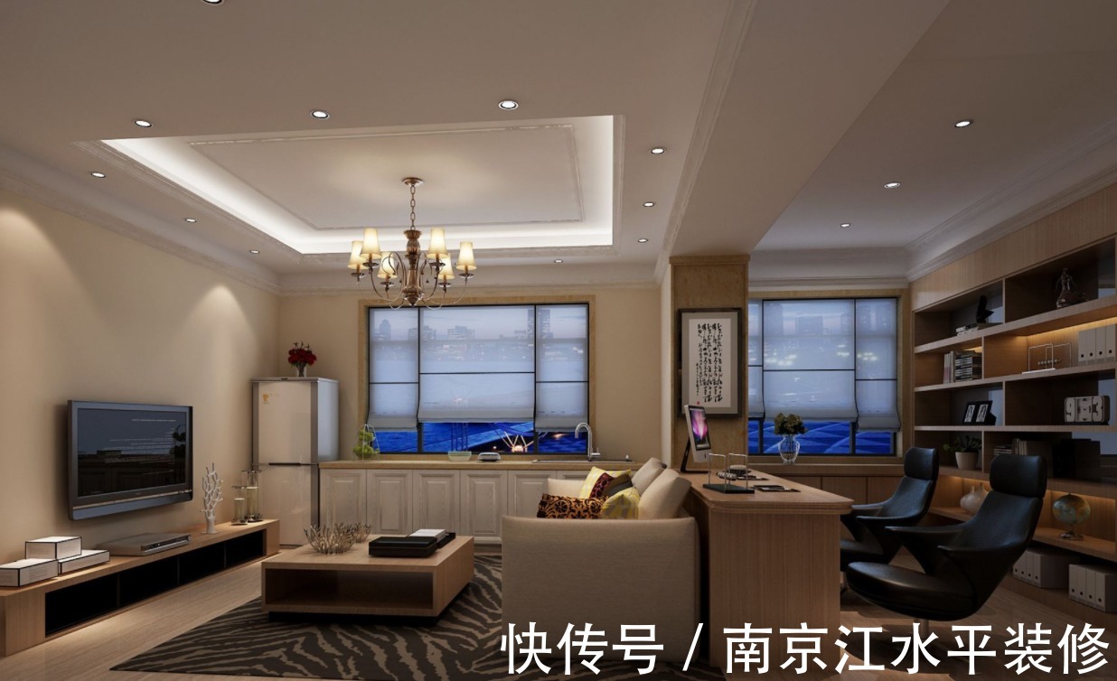 书房|南京客厅装修布局,不同的需求不同的设计,你还有什么布局方法