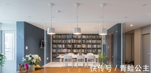 卡座|240㎡足足有4个书房,一家几口各用各的,互不打扰,越看越大气