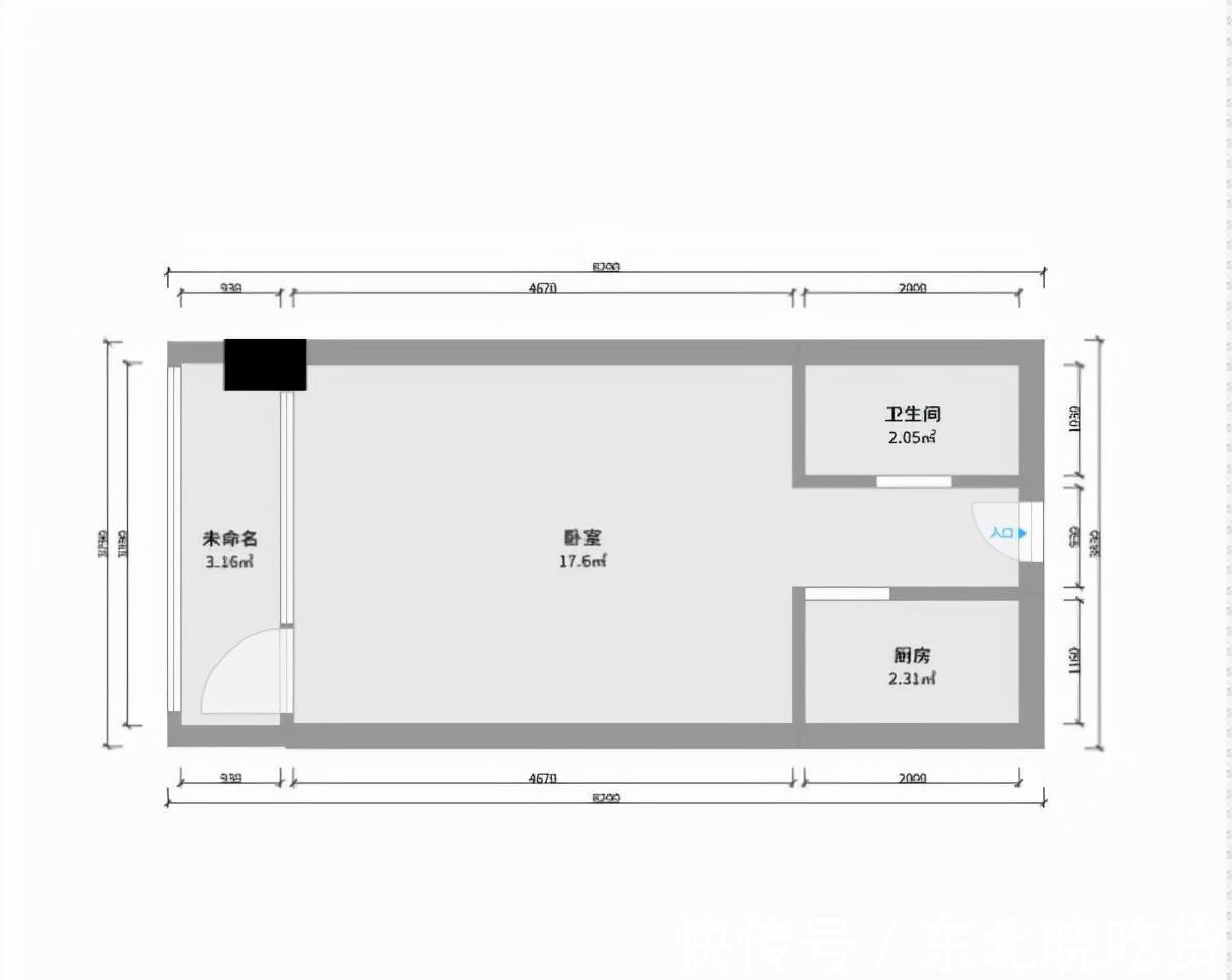 改装|95后美女爆改20㎡破小出租屋,改装成住不起的样子!