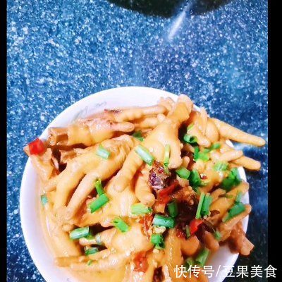 葱姜料酒|香甜鸡爪你这么做,比买的还好吃