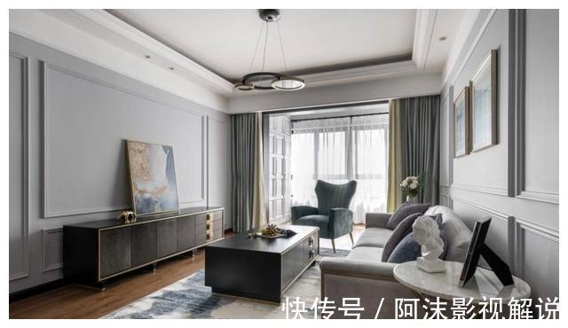 美式|他家的美式风格太漂亮了,简洁大方,经济美观,超赞的设计!