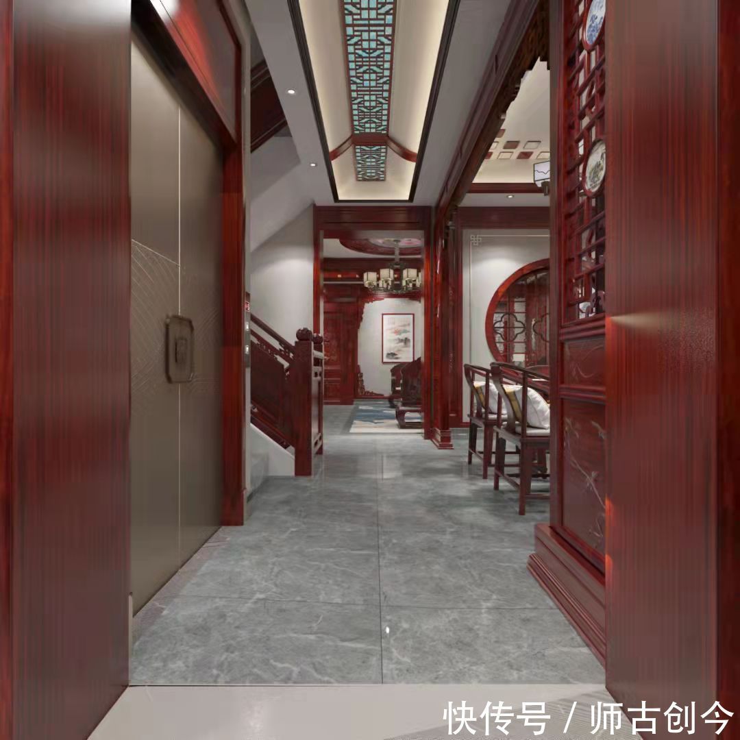 品位|别墅中式装修带给你不一样的清新、古韵居家环境