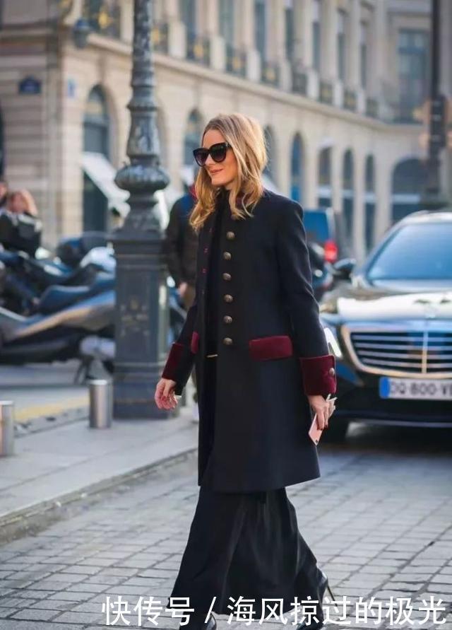 外套|外套穿搭经典的黑色外套,秋冬怎么穿才能气质不沉闷!