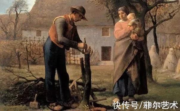 农民！大师就是大师~最穷苦潦倒的画家却画出了最温暖的画