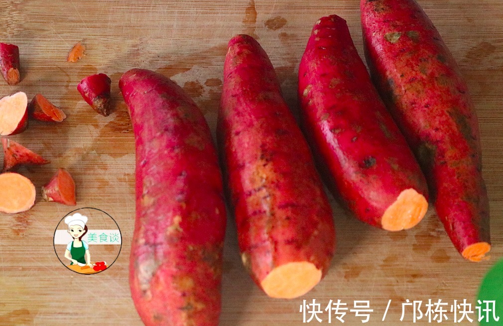 好吃|蒸红薯时,直接上过蒸就错了,教你一个小窍门,保证红薯香甜粉糯