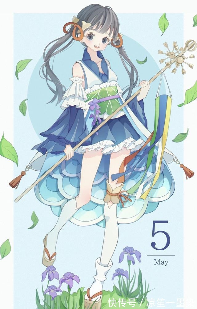 日本画师绘制“12月拟人”,9月是萌兔美少女,4月一眼惊艳!