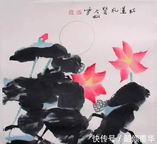 花鸟画|浓墨重彩|冯今松花鸟画