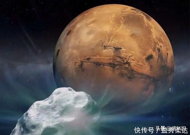 远古小行星撞击，给火星和地球带来了生命成分，但是火星不争气