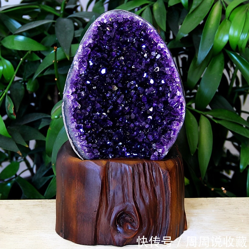 亮晶晶|紫晶洞为什么叫钱袋子