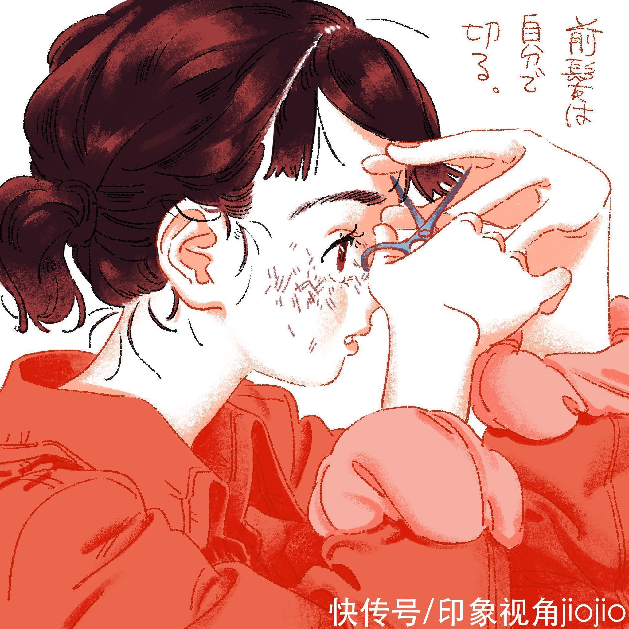 插画|复古感的动漫美少女插画,第一眼就被惊艳到了