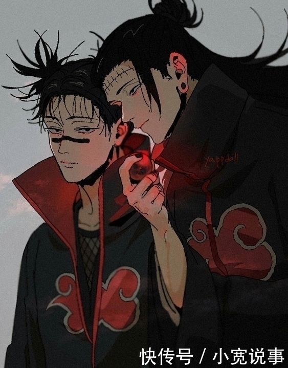 小姐姐|不一样的咒术回战,五条悟走中国风,胀相哥哥化身晓成员