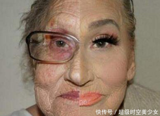 90岁老奶奶挑战化妆术,一顿猛如虎操作,网友:这是一个人?