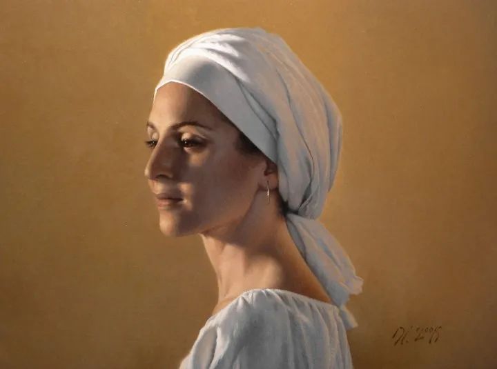 学院派#美国当代学院派画家大卫·格雷的作品,古朴之美,甚美