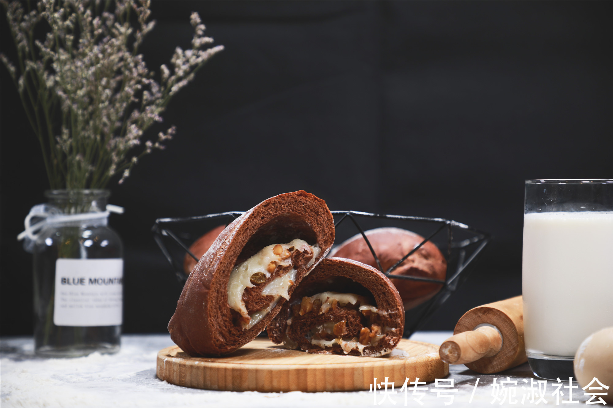 面团|营养美味的麻薯软欧，制作简单，好吃不贵