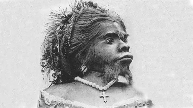 马戏团$世界上最丑的女人,被当做怪物在马戏团演出,死后被丈夫做成标本