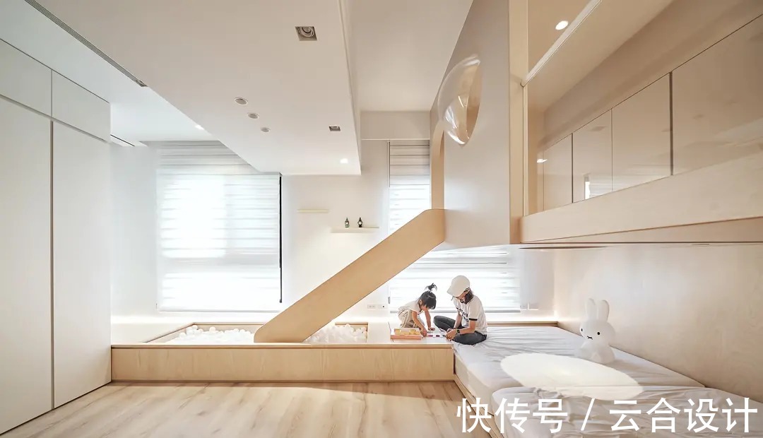 人造景观|云合设计——震惊!这房子真的只有不到100㎡?设计师也忒牛了!